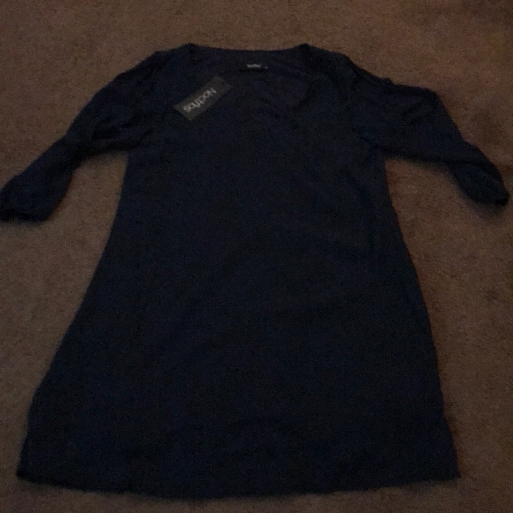 Navy blue dress